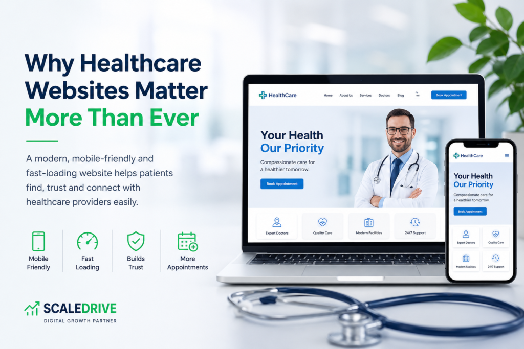 Why Every Doctor, Clinic & Hospital Needs A Modern, Mobile-Friendly Website