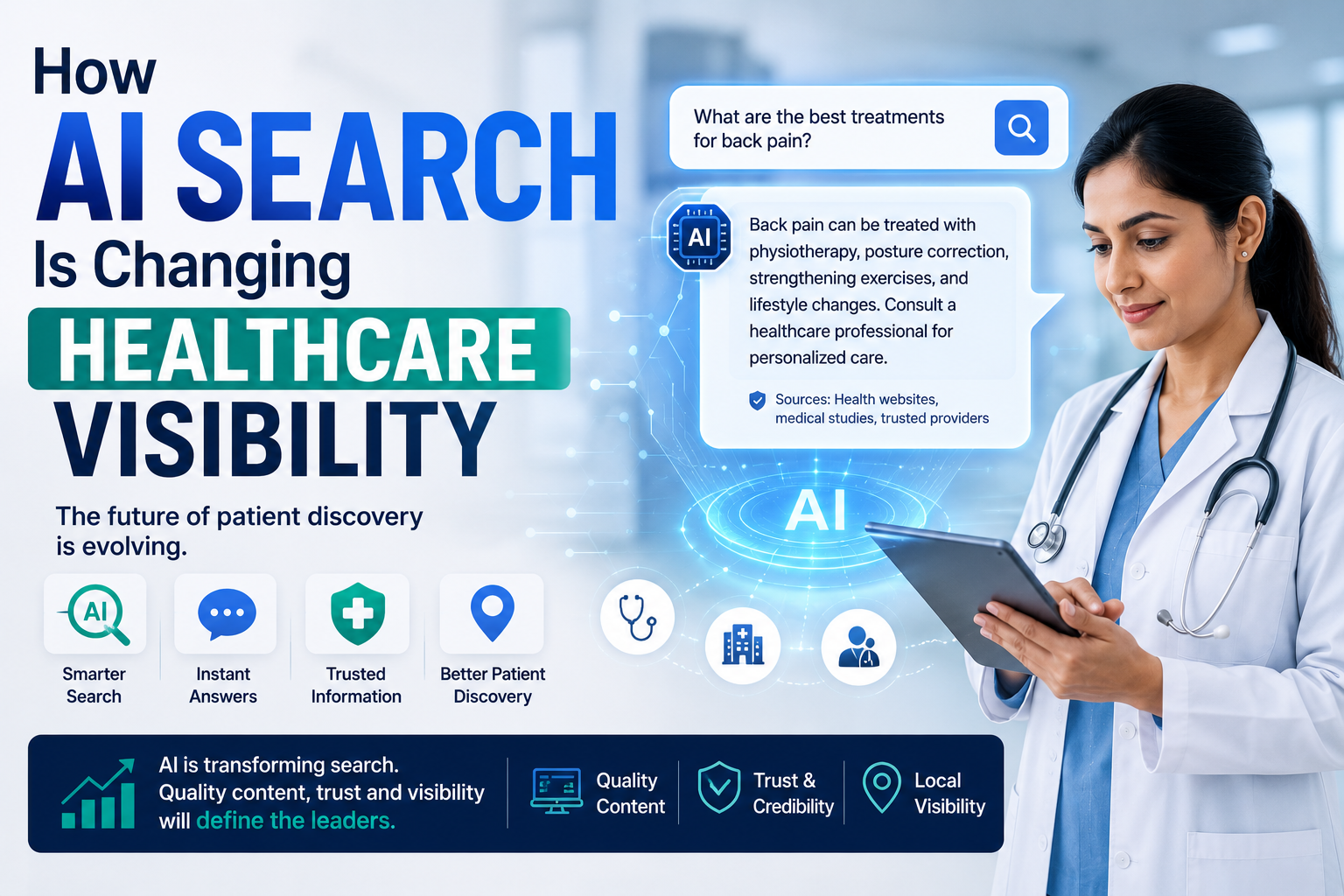 How AI Search Is Changing Healthcare Visibility
